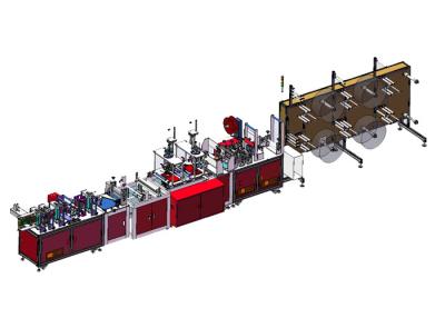 China 5 máscara cirúrgica da camada N95 que faz a máquina à venda