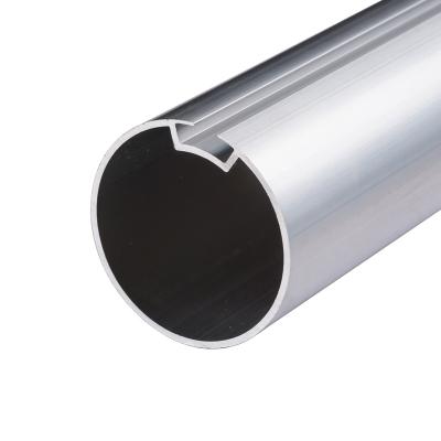 China Minimalist China Manufacture Aluminum Extrusion Pole For Curtain Window Curtain Blind Pipe for sale