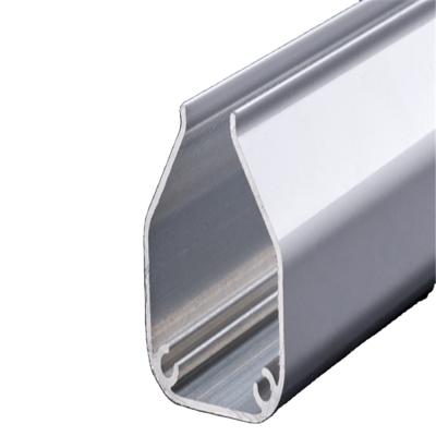 China Aluminum Alloy 6063-T5 Aluminum Alloy Curtain Track Profile For Home Curtain Roller Shade Decoration Curtain Parts for sale