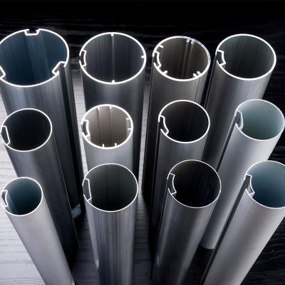 China door & High Quality Customized Powder Coating Anodized Roll Window Blind 6063 Aluminum Profile Tube Pipes For Windows for sale