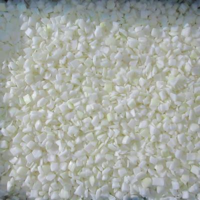 China FROZEN Onion Cube IQF Wholesale Frozen Onion Cut Off Slice Strip for sale