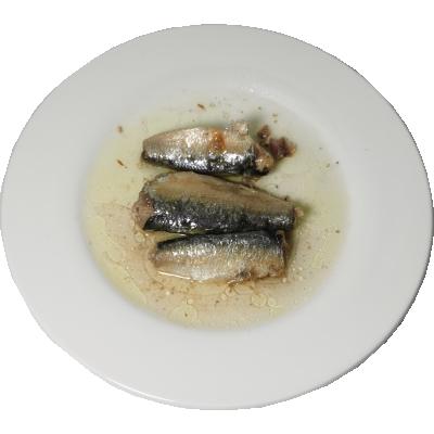 China Canned sardine in natural oil for sale