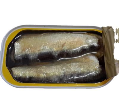 China Artificial additive did not canned food canned fish BRC certified canned sardines in vegetable oil 125G 155G 425G for sale