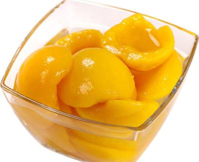 China Canned Food Factory Halves Candy Canned Yellow Peach In Syrup Canned Food for sale