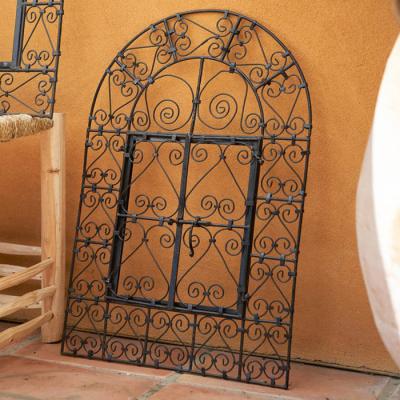 China Fixed models iron pipe window grill design and window fence designs for sale