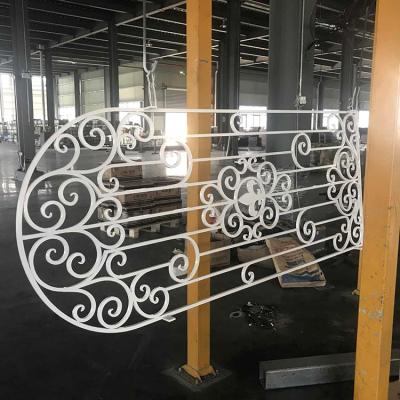 China Fixed 2022 Newest Design Iron Grill Window Door Designs for sale