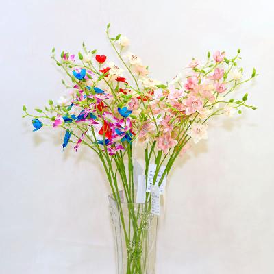 China High Quality Silk+Plastic 10 Heads Lilys Artificial Flowers Wholesale China for sale