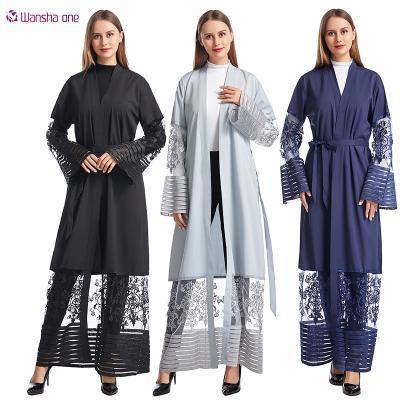 China Soft Ployester Dubai Monsoon Women Abaya Dubai Monsoon Dress Islamlong Ethnic Islamic Clothing Best Selling Ethnic Islamic Clothing for sale