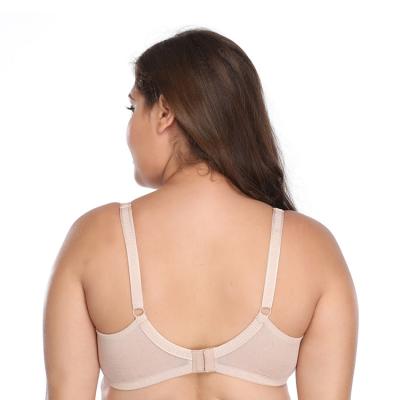 China Online Shopping Good Quality Antibacterial Modern Convertible Bras Plus Size Demi Bra for sale