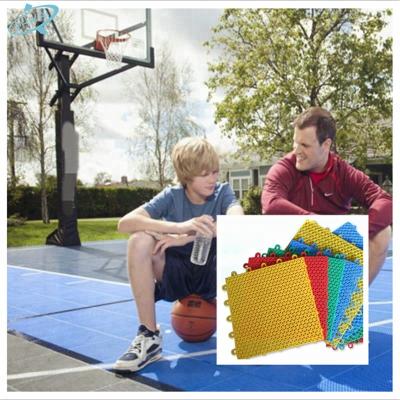 China Outdoor Cheap Interlocking Outdoor Basketball Court Flooring for sale