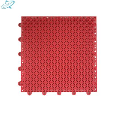 China Outdoor Plastic PP Interlocking Modular Outdoor Playground Flooring for sale