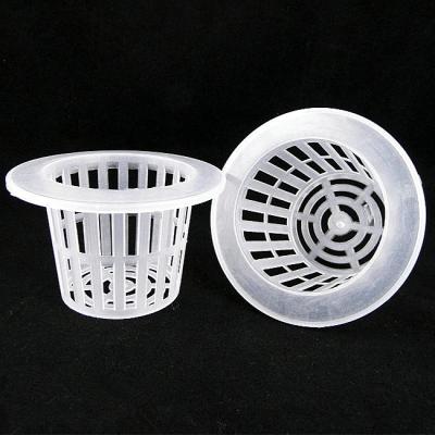 China NFT Hydroponic Reusable Hydroponic Growing System 45# 42mm Mesh Net Cup Growing Pot For Orchids for sale