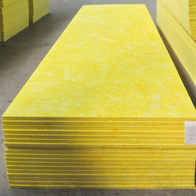 China Heat Insulation And Water Proof Ce Certified Rigid Glass Wool Acoustic Panel For Duct for sale