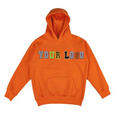 China Anti-Shrink Wholesale Cheap Men Colorful Chenille Hoodies Oversize Winter Thick Men Colorful Custom Embroidery High quality Hoodie for sale