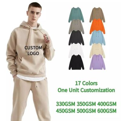 China Anti-Shrink Oversized hoodie custom logo quality  hoodies unisex 100% cotton blank french terry men's hoodies sweatshirts for sale