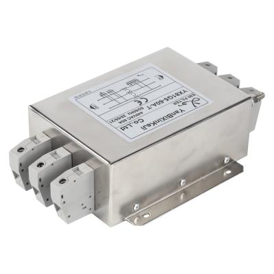 China Three Phase Filter 150K-30MHz 380V 50A EMI/RFI Filter For Photovoltaic System for sale