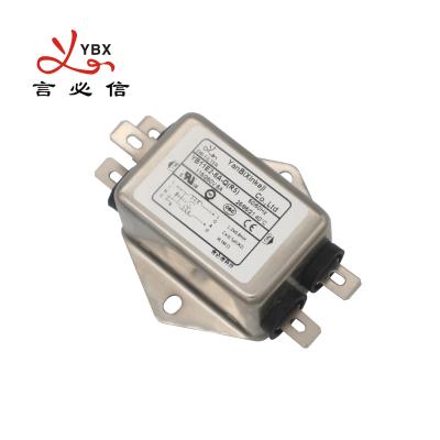 China YB11E2 6A EMI Power Filter Low Pass EMI Filter For Electrical Equipment zu verkaufen