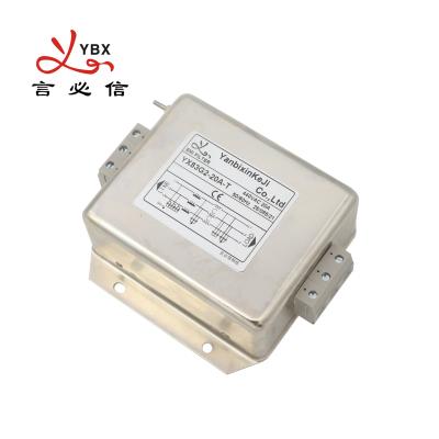 China YX83 Endblockverbindung EMI-Filter 380V 20A Wechselrichter Dreiphasenfilter zu verkaufen