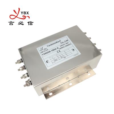 China YX92G6 180A Drei-Phasen-Filter RFI EMI-Filter für Automatisierungsgeräte zu verkaufen