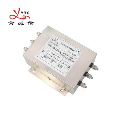 China Konverter Hochleistungs-Dreiphasen-EMI Filters 50A DC Spannung 2250VDC zu verkaufen