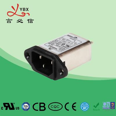 China EMI EMC van het de Filtermetaal van de Machts het Lage Pas Geval Huidige 1A 3A 6A 8A 10A 15A Te koop