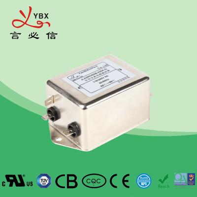 China De Enige Faserfi Filter van Yanbixin Hoge Prestaties/RFI-Lawaaifilter 110V 250VAC 6A Te koop