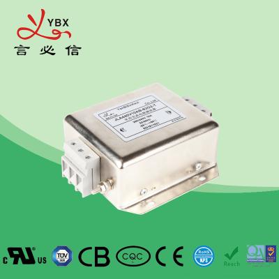 中国 Yanbixinの軍の単一フェーズRFIフィルター/35D6 20A 120 250VAC AC RFIフィルター 販売のため