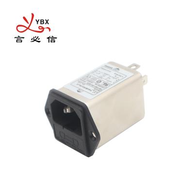 China van de de machtsingang van 220V 10A van de contactdoosemi filter van CEI de machtsfilter voor Ventilator Te koop