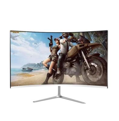 China Wholesale Desktop Curved Display High Quality Slim Screen 4k Led Monitores Para PC Stand 75hz Desk 27 Inch Curved Computer Monitor for sale