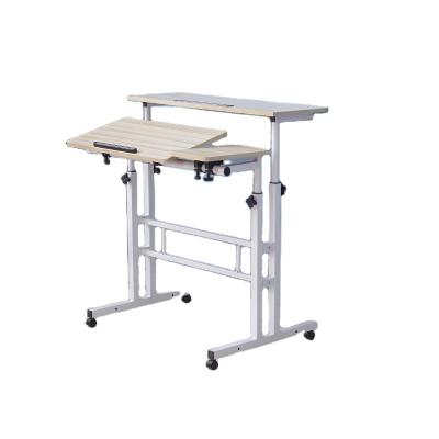 China Home Adjustable Simple Modern Office Notebook Multifunctional (Height) Desk Can Stand Computer Desk for sale