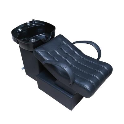 China Wholesale Cheap Modern Luxury Price Super Comfortable Waterproof Hair Washing Salon Furniture Backwash Unit Shampoo Bed Basin Bowl Station Sink And Chair for sale