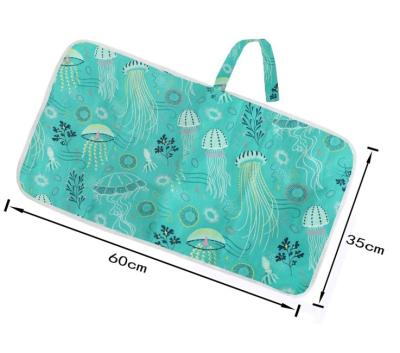 China Portable Baby Changing Bags Stroller Bags Custom Infant Waterproof Messenger Bag Diaper Changing Pad for sale