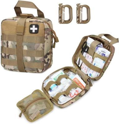 China With USB FREE SAMPLE Tactical First Aid Pouch, Outdoor Survival Kit Quick Release Design Military Medical Bag Emergency Tear-Away Pockets for sale