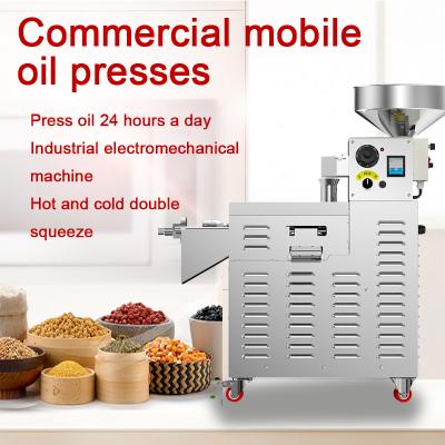 China Home Use Stainless Steel Oil Press Household Automatic Press for sale