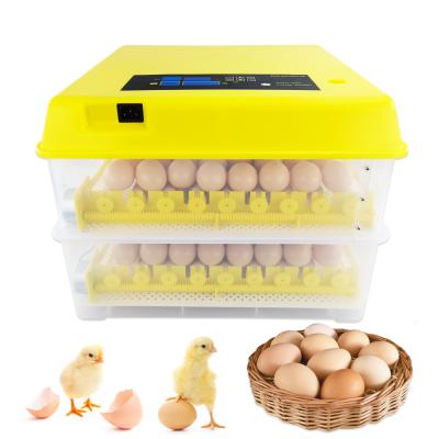 China Farms 112 Mini Fully Automatic Automatic Egg Incubator Poultry Egg Incubator Cheap Chicken Egg Incubator For Sale for sale