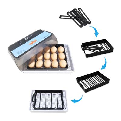 China Full Automatic Commercial Solar Incubators For Hatching Eggs With Roller Adjustable Quail Eggs for sale