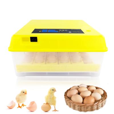 China Cultivates 2021 New Design High Quality HT-36 Full Automatic Chicken Eggs 36 100 200 Egg Incubator for sale