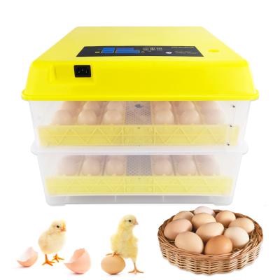 China Best Multifunctional Plastic Poultry Quail Sensor Humidity Incubator Egg 96 Egg Incubator For Sale for sale