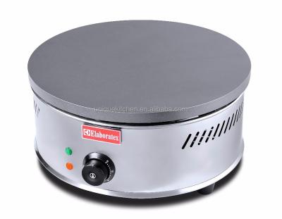 China Stainless Steel 1-Plate Non-Stick Commercial Electric Rotating Pancake Maker Auto-thermostat Control Price for sale