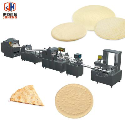 Cina 100 alla pizza nuda della pizza 500KG/H della pasta della macchina automatica della stampa che fa la linea di Poduction in vendita