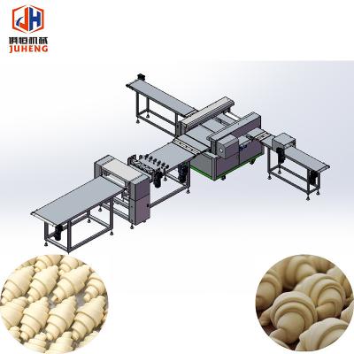 Chine Croissant automatique faisant le fabricant de croissant de machine 2000 à 3000pcs/H à vendre