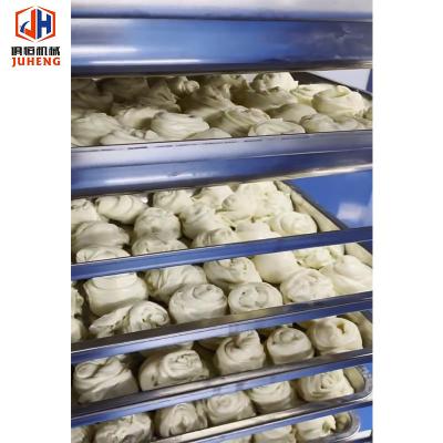 China fabricante automático Malabar Parotta de 5500pcs/H Roti Canai que hace el CE de la máquina en venta