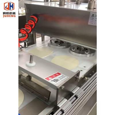 중국 Roti Canai Processing Machine with Adjustable Bread Size 5500-8600pcs/h Capacity 판매용