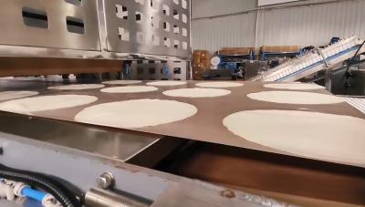 China 304 Edelstahl Tortilla Produktionslinie Hochgeschwindigkeit 16-18mal/Min zu verkaufen