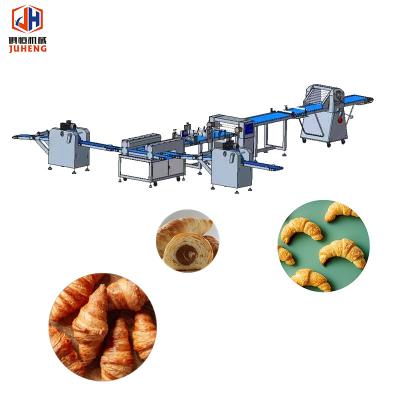 China Het Blad die van het Desktopdeeg Croissant vormen die Machine Crescent Bread Cutting Machine maken Te koop