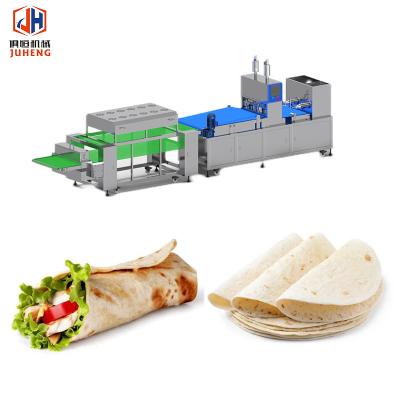 China 1500 Stück/h einfache Kompakt Tortilla Maschine Roti Tortilla Flat Bread Maker zu verkaufen