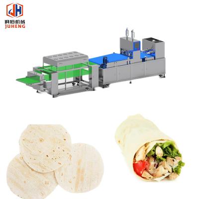 China 1500pcs/H Compact Tortilla Machine Roti Chapati Tortilla's maken platbrood Productielijn Te koop