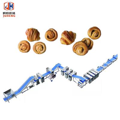 Chine Ligne de pâtisserie à puff avec une grande capacité de production Ligne de laminage de pâte pour usine alimentaire à vendre