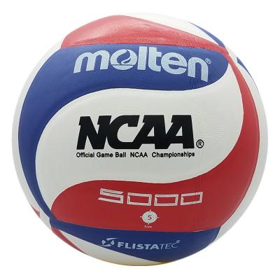 China Soft Touch Promotion Gift Beach Training Volleyball Molten NCAA 5000 Volleyball Ball for sale