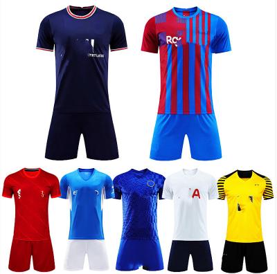 China Shirts & Tops Wholesale In Stock Customized Top Grade Thailand Quality Football Jersey With Cheap Price Football Uniform for sale